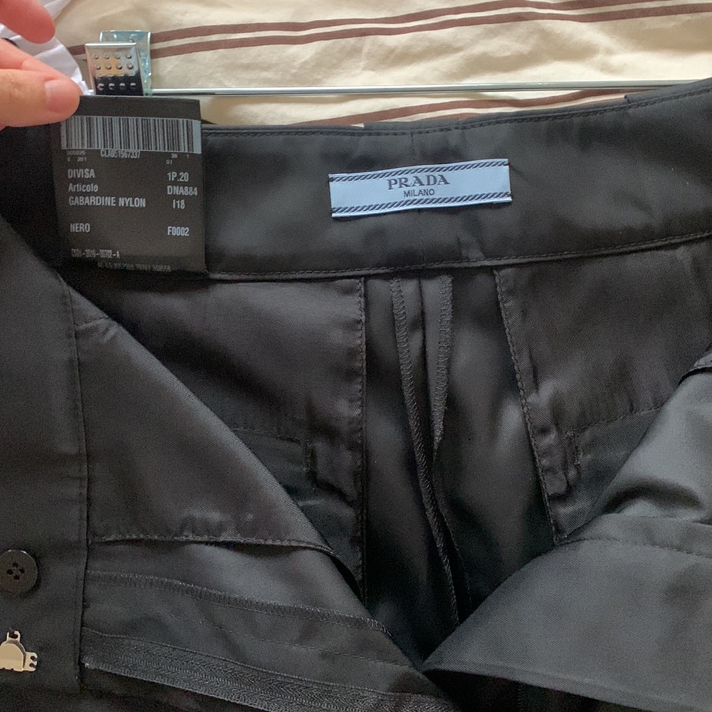 Nylon Prada Pants View 6